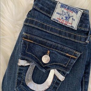 TRUE RELIGION SEQUN LK NEW 24  x 32 Hi Rise Boot